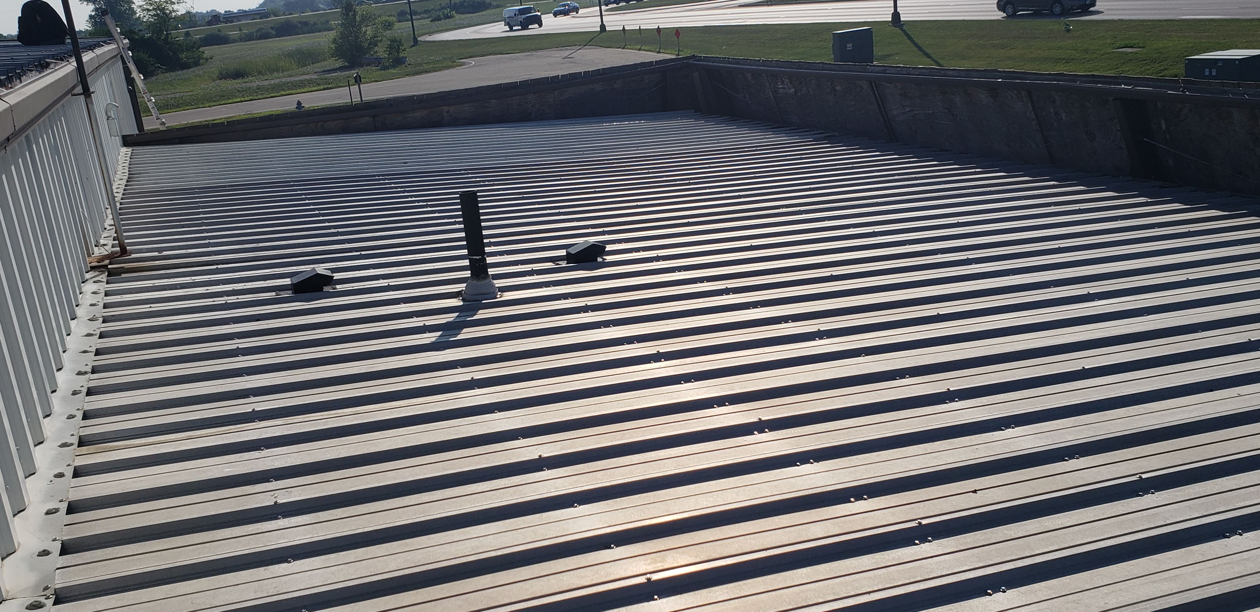 Metal roof